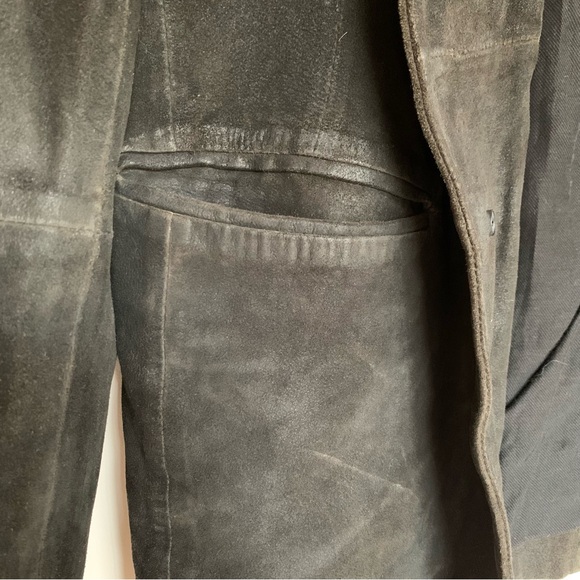 All Saints Aspen Suede Blazer - Picture 6 of 9